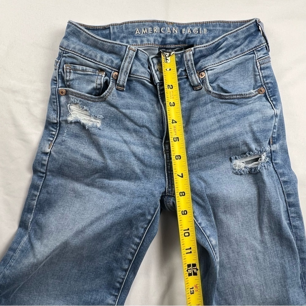 American Eagle Outfitters - Women’s Jeans - 0 Short - Blue - Skinny - Picture 5 of 13